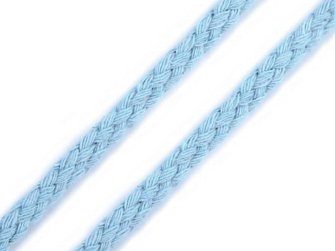 Kordel  Ø 5 - 7 mm hellblau